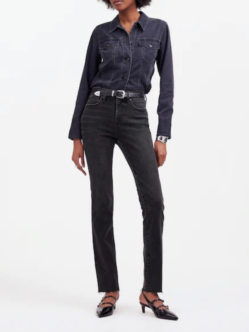 Madewell Stovepipe Straight Jeans 25